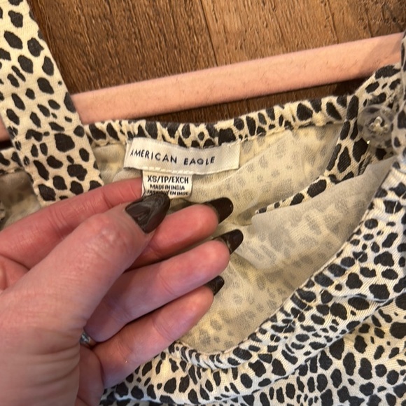 American Eagle Outfitters leopard print Sundress Size XS - Picture 2 of 10